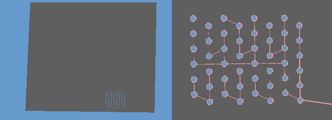 スピーカーの穴